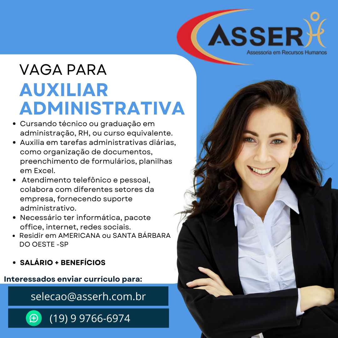 Auxiliar Administrativa Emprega